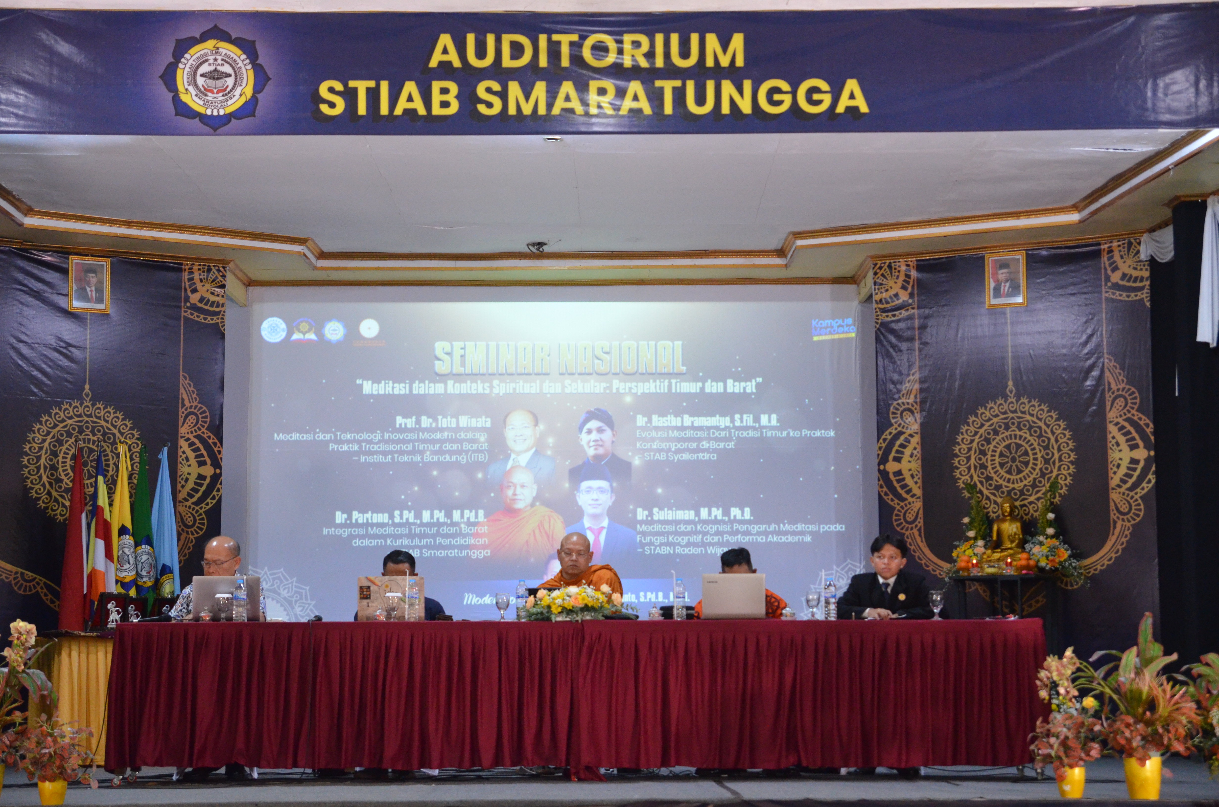 Seminar Nasional di STIAB Smaratungga: Menggabungkan Meditasi Timur dan Barat